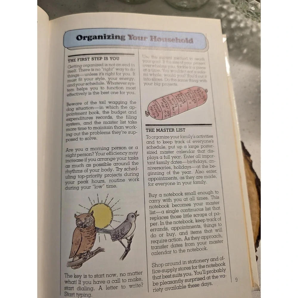 Reader's Digest Household Hints & Handy Tips (1988) Hardcover